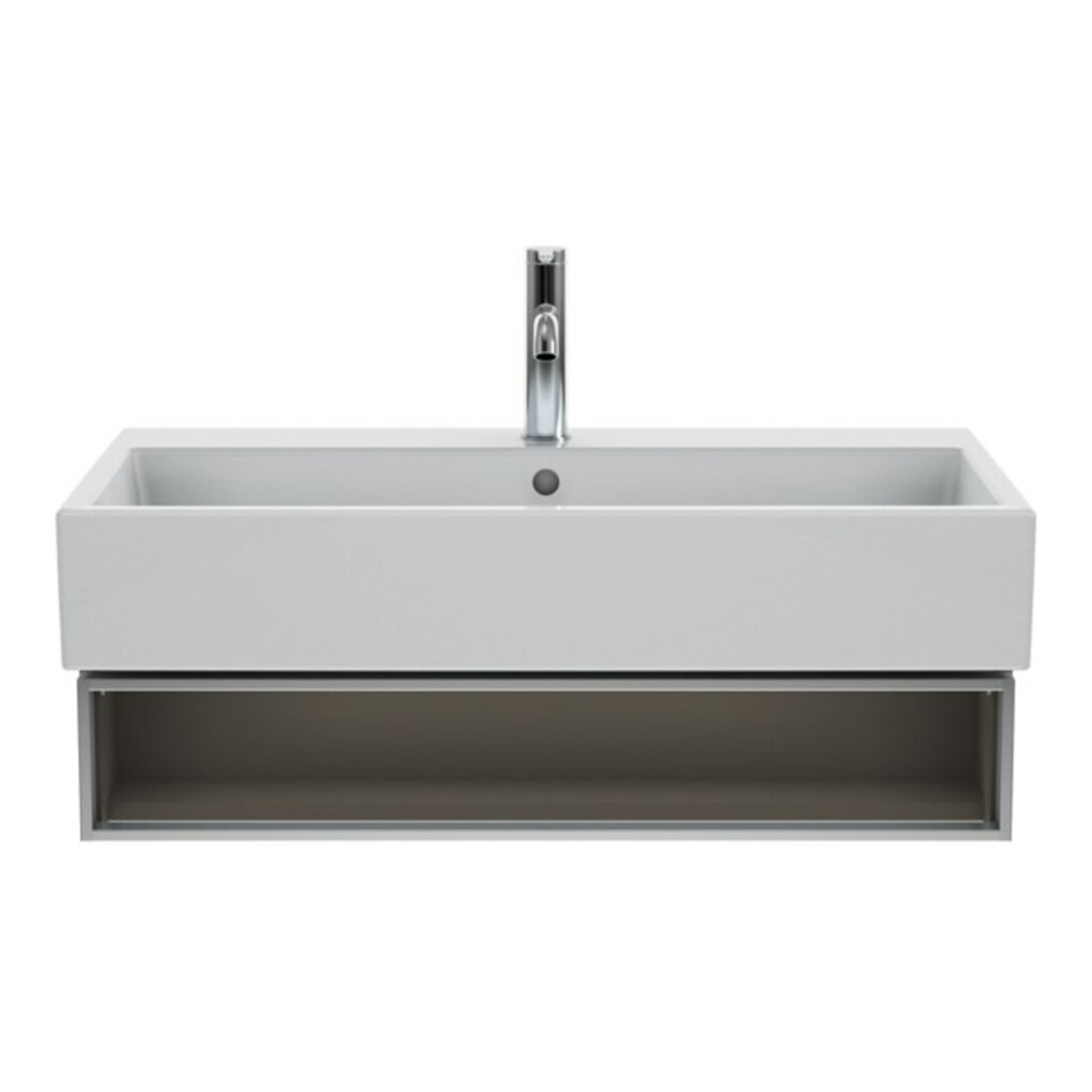 Duravit Mitigeur monocommande lavabo M C.1, bec 113 mm, sans vidage, chrome