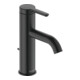 Duravit Mitigeur monocommande lavabo M C.1, bec 113 mm, vidage à tirette, noir mat