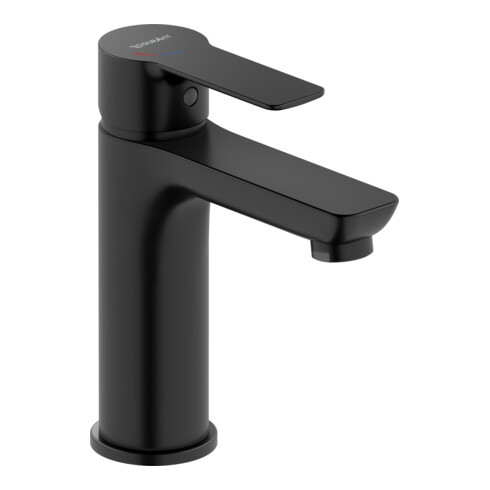 Duravit Mitigeur monocommande lavabo M Fresh + -Flow D-Code avec vidage, céramique, A 107mm