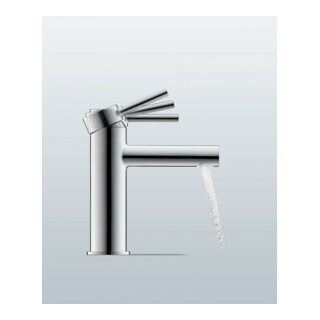 Duravit Mitigeur monocommande M Circle sans vidage, bec 117 mm, chrome brillant