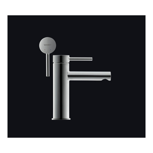 Duravit Mitigeur monocommande M Circle sans vidage, bec 117 mm, chrome brillant