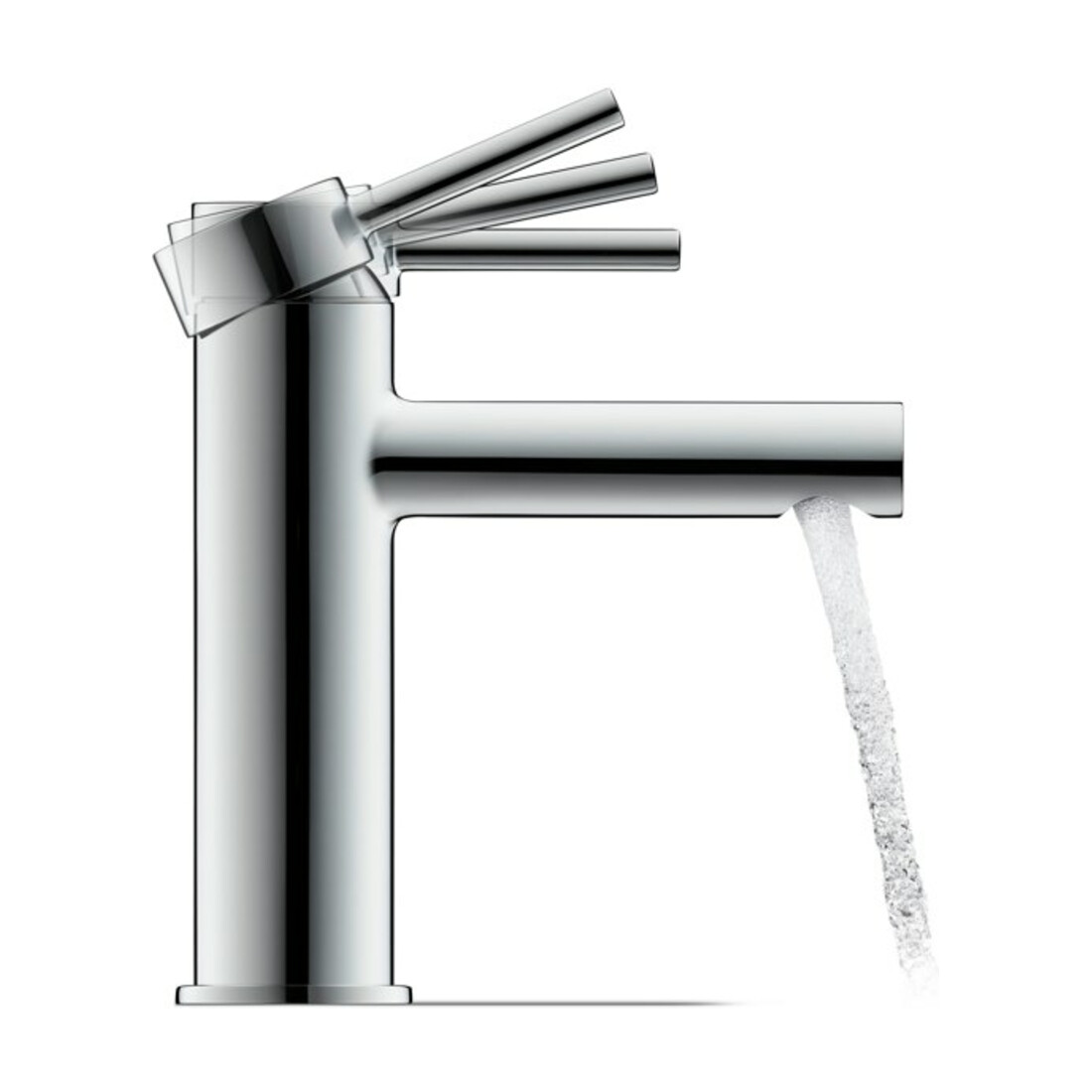Duravit Mitigeur monocommande M Circle sans vidage, bec 117 mm, chrome brillant
