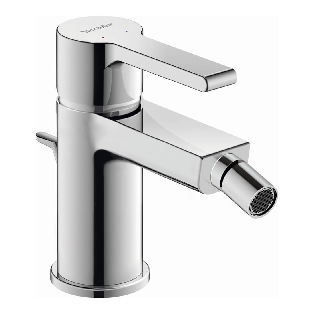 Duravit Mitigeur monocommande pour bidet B.2, saillie 127 mm, chrome