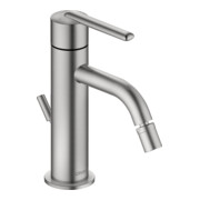 Duravit Mitigeur monocommande pour bidet Balcoon, bec 119 mm, avec garniture de vidage, ES courbé
