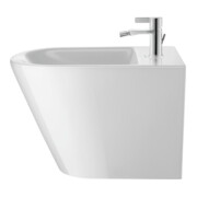 Duravit Mitigeur monocommande pour bidet D-Neo avec vidage à tirette, bec 125 mm, chrome