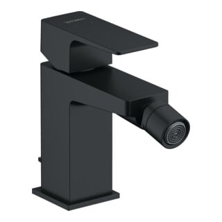 Duravit Mitigeur monocommande pour bidet Manhattan, projection 128 mm, noir mat