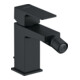 Duravit Mitigeur monocommande pour bidet Manhattan, projection 128 mm, noir mat-1