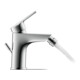 Duravit Mitigeur monocommande pour bidet No. 1 avec vidage à tirette, bec 123 mm, chrome-2