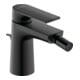 Duravit Mitigeur monocommande pour bidet Tulum, bec 126mm, avec vidage, noir mat-1