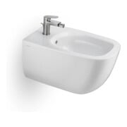 Duravit Mitigeur monocommande pour bidet Wave, bec 128 mm, avec garniture de vidage, ES courbé