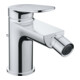 Duravit Mitigeur monocommande pour bidet Wave, bec 128 mm, avec tirette, chrome-1