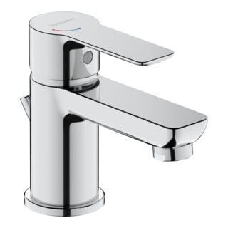 Duravit Mitigeur monocommande S Fresh + -Flow D-Code avec vidage 95 mm, céramique