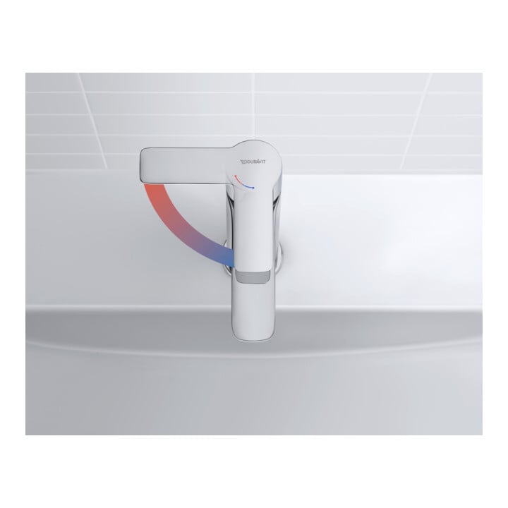 Duravit Mitigeur monocommande S Fresh + Flow D-Code céramique 95 mm