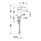 Duravit Mitigeur monocommande S Fresh + Flow D-Code céramique 95 mm