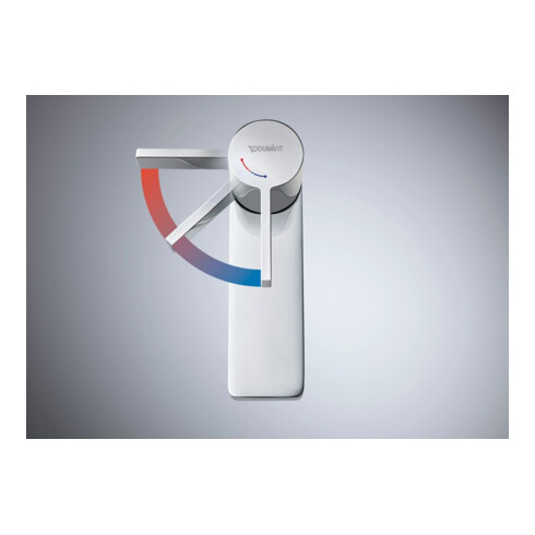Duravit Mitigeur monocommande S Fresh-Start D-Neo sans vidage, bec 94 mm, chrome