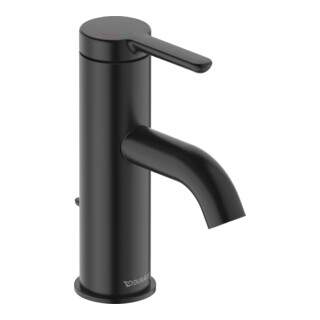 Duravit Mitigeur monocommande S FreshStart + -Flow C.1 Bec 91mm, avec vidage, noir mat
