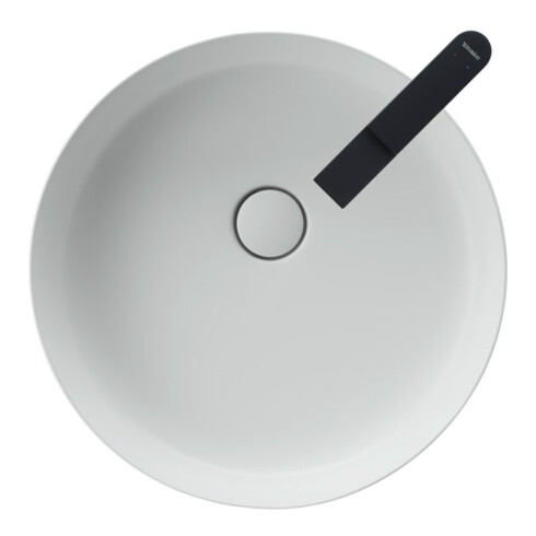 Duravit Mitigeur monocommande Tulum XL Bec 155mm, sans vidage, noir mat