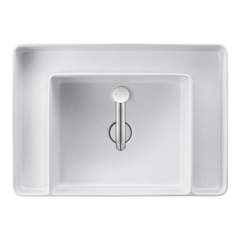 Duravit Mitigeur monocommande White Tulip M pour lavabo, sans vidage, 125 mm, chromé