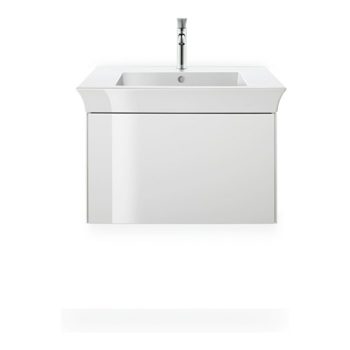 Duravit Mitigeur monocommande White Tulip M pour lavabo, sans vidage, 125 mm, chromé