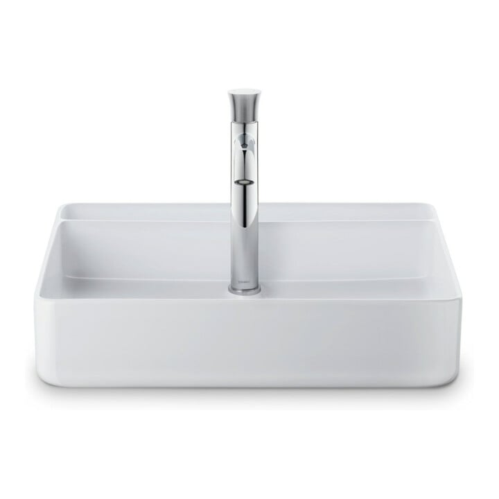 Duravit Mitigeur monocommande White Tulip M pour lavabo, sans vidage, 125 mm, chromé