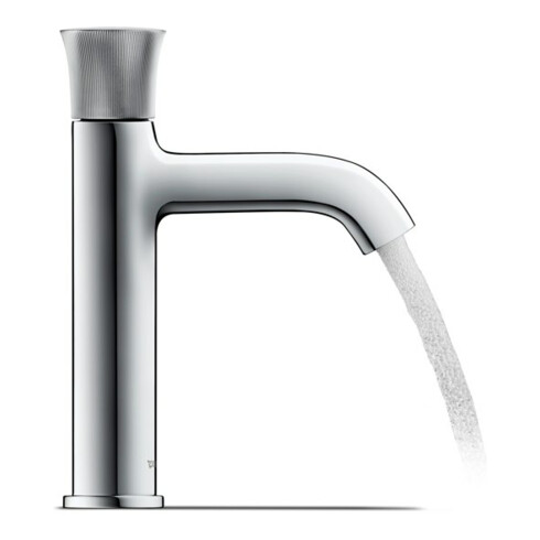 Duravit Mitigeur monocommande White Tulip M pour lavabo, sans vidage, 125 mm, chromé