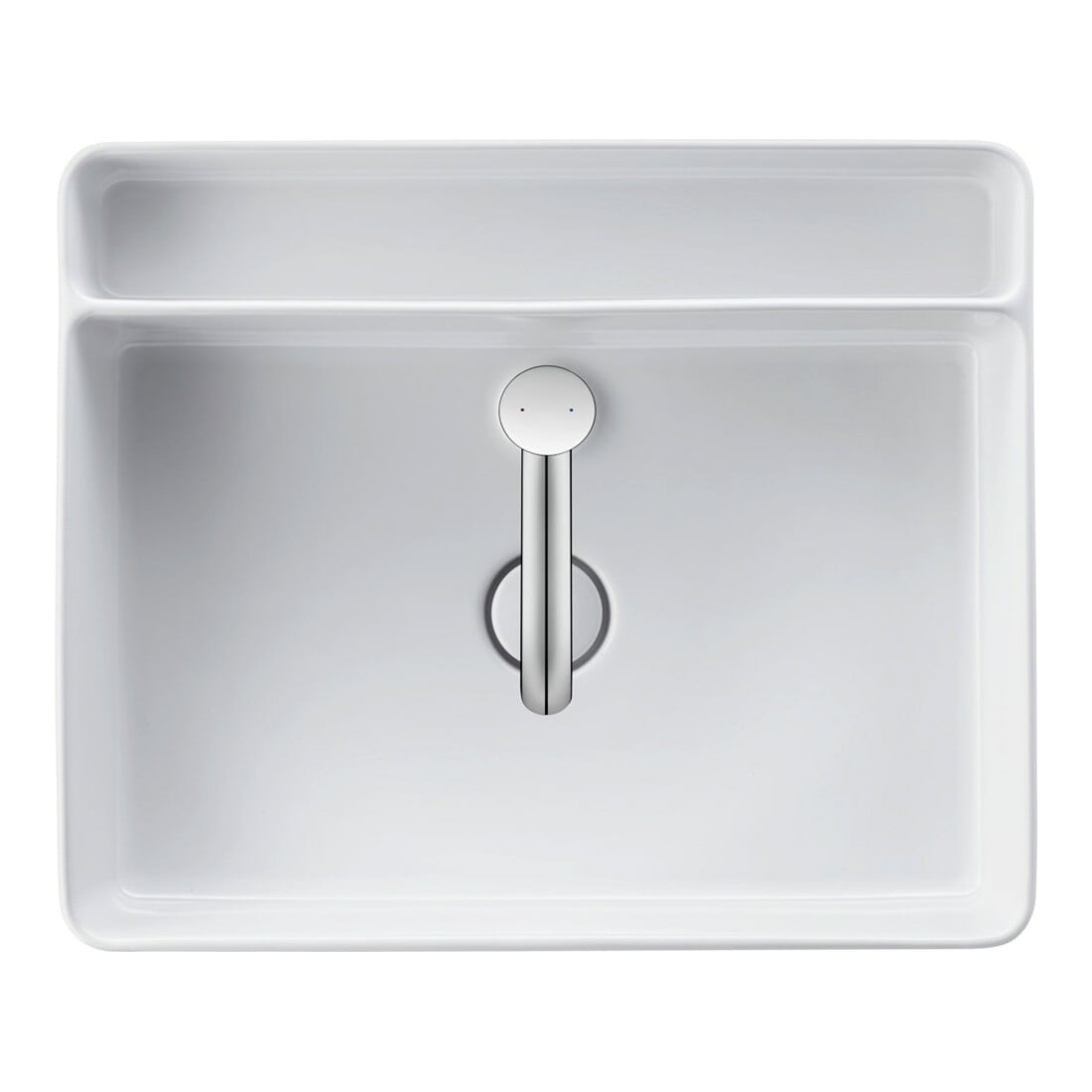 Duravit Mitigeur monocommande White Tulip M pour lavabo, sans vidage, 125 mm, chromé