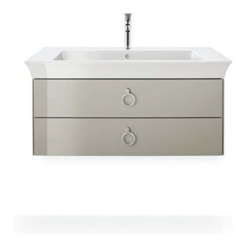 Duravit Mitigeur monocommande White Tulip M pour lavabo, sans vidage, 125 mm, chromé