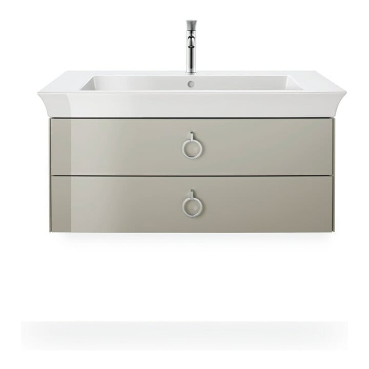 Duravit Mitigeur monocommande White Tulip M pour lavabo, sans vidage, 125 mm, chromé