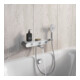 Duravit Mitigeur thermostatique baignoire AP, 2 sorties, chrome/blanc