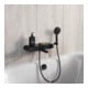 Duravit Mitigeur thermostatique baignoire AP, 2 sorties, noir mat
