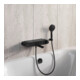 Duravit Mitigeur thermostatique baignoire AP, 2 sorties, noir mat-4