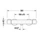 Duravit Mitigeur thermostatique de douche 1000 AP, chrome-2