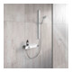 Duravit Mitigeur thermostatique de douche AP, 1 utilisateur, chrome/blanc