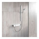 Duravit Mitigeur thermostatique de douche AP, 1 utilisateur, chrome/blanc