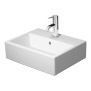 Duravit Möb.-Handwaschbecken geschliffen Vero Air 45x35cm, m HL, ÜL, Hahnlochbank, weiß