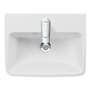 Duravit Möbel-Handwaschbecken No. 1 45x35cm, m HL, ÜL, Hahnlochbank, weiß