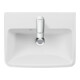 Duravit Möbel-Handwaschbecken No. 1 50x40cm, m HL, ÜL, Hahnlochbank, weiß-1