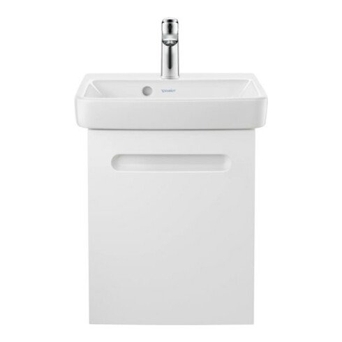 Duravit Möbel-Handwaschbecken No. 1 50x40cm, m HL, ÜL, Hahnlochbank, weiß