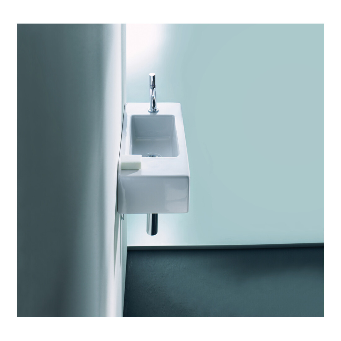 Duravit Möbel-Handwaschbecken Vero 50x25cm, m ÜL, HLB, Hahnloch links, weiß