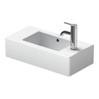 Duravit Möbel-Handwaschbecken Vero 50x25cm, m ÜL, HLB, HL rechts, weiß