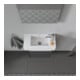Duravit Möbel-Handwaschbecken Vero 50x25cm, m ÜL, HLB, HL rechts, weiß