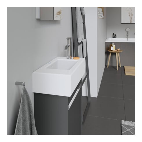 Duravit Möbel-Handwaschbecken Vero 50x25cm, m ÜL, HLB, HL rechts, weiß