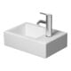 Duravit Möbel-Handwaschbecken Vero Air 38x25cm, HL re, o. ÜL, m HLB, weiß-1