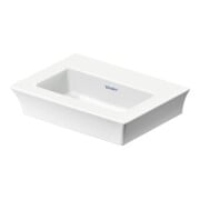 Duravit Möbel-Handwaschbecken White Tulip 45x33cm, o. ÜL, m HLB, o. Hahnloch, weiß