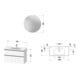 Duravit Möbel-Set D-Neo 1005mm, Weiß Matt-3
