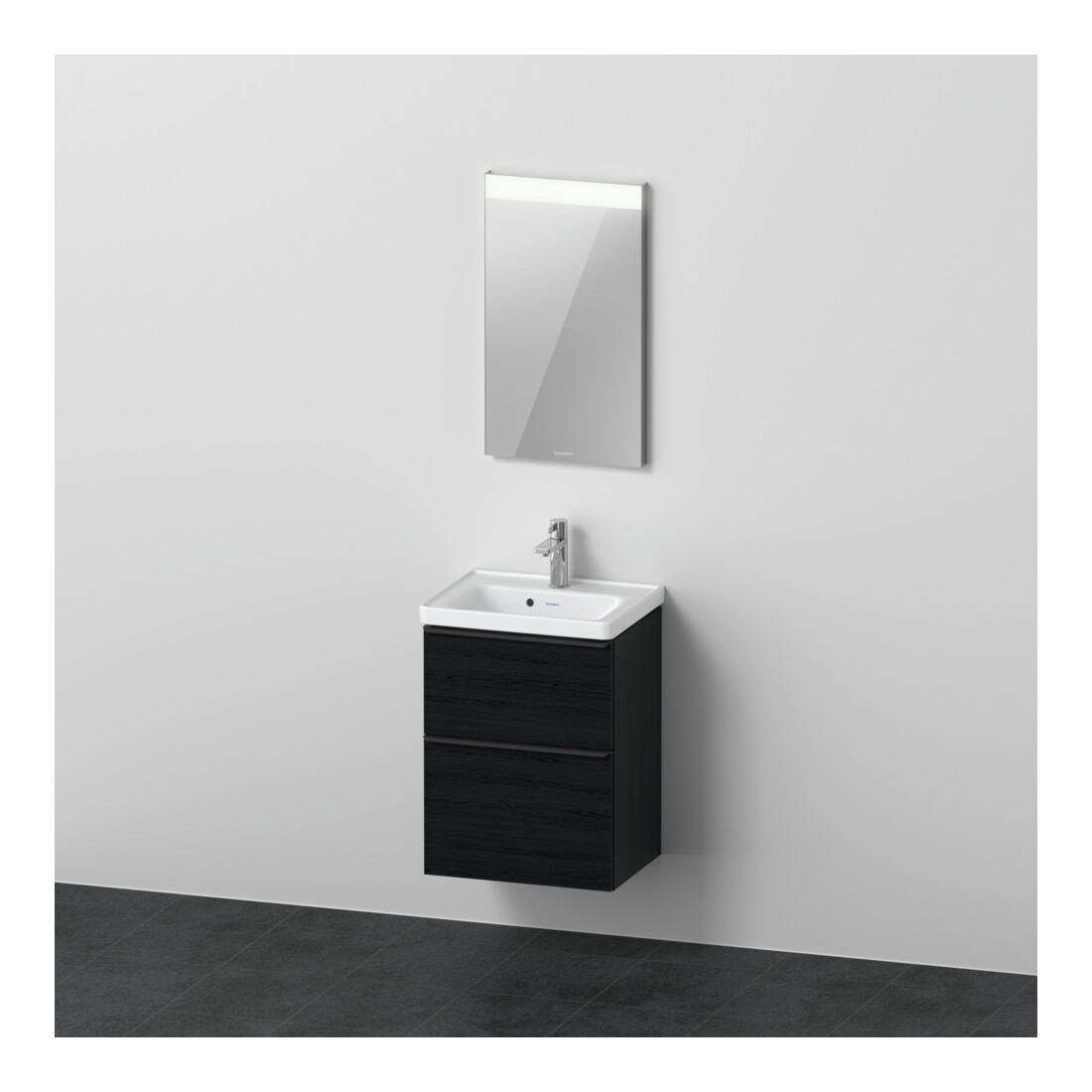 Duravit Möbel-Set D-Neo 50x40cm, WT,WTU, 1SBK, SP, Eiche schwarz