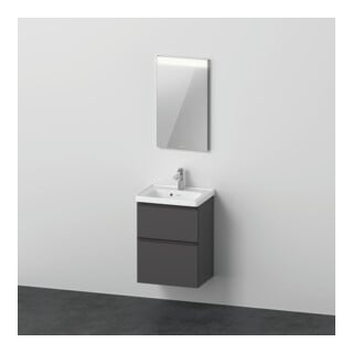 Duravit Möbel-Set D-Neo 50x40cm, WT,WTU, 1SBK, SP, Graphit matt
