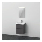 Duravit Möbel-Set D-Neo 50x40cm, WT,WTU, 1SBK, SP, Graphit matt