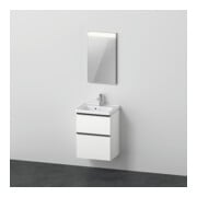 Duravit Möbel-Set D-Neo 50x40cm, WT,WTU, 1SBK, SP, weiß matt