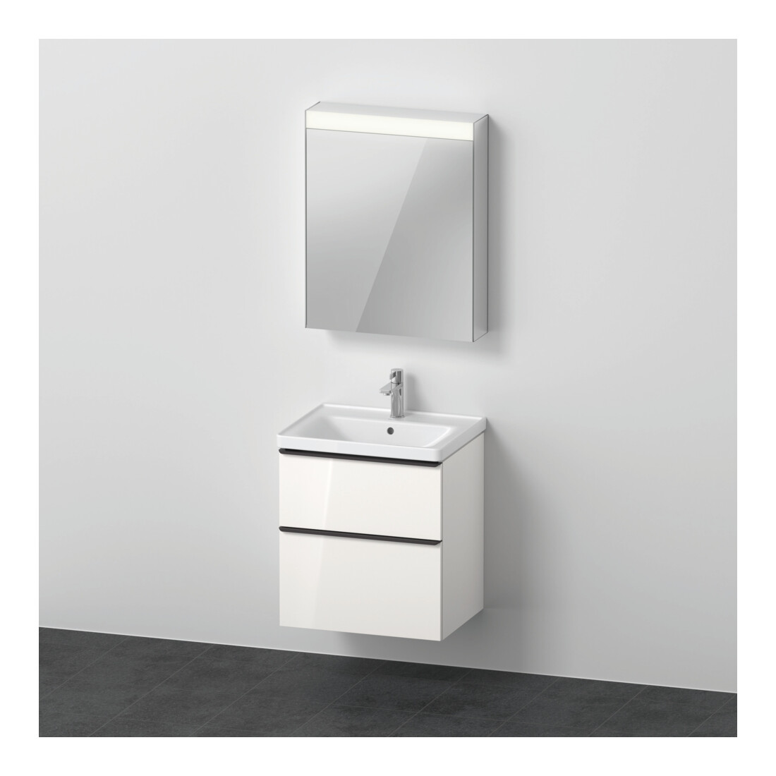 Duravit Möbel-Set D-Neo 60x48cm, WT, WTU, 1SBK, SP, An L, w hgl